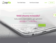 Tablet Screenshot of cepfix.com